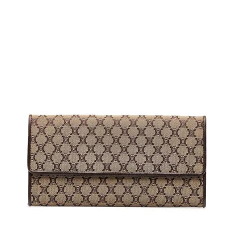 celine macadam long wallet|Celine .